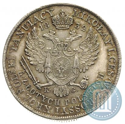 Picture 5 złotych 1832 year KG 