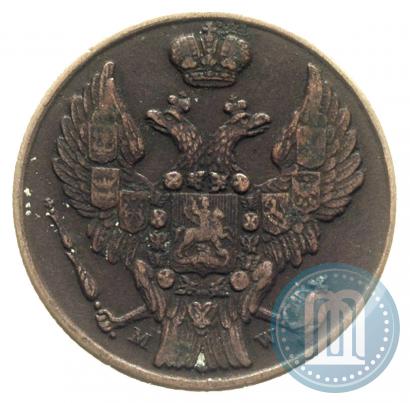 Picture 3 grosze 1837 year MW 