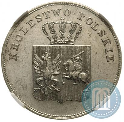 Picture 5 złotych 1831 year KG "Polish uprising"