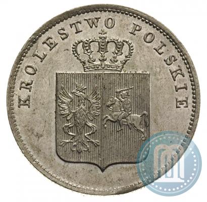 Picture 2 złote 1831 year KG "Polish uprising"