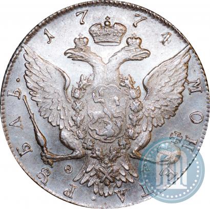 Picture 1 rouble 1774 year СПБ-ФЛ 