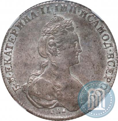 Picture 1 rouble 1780 year СПБ-ИЗ 