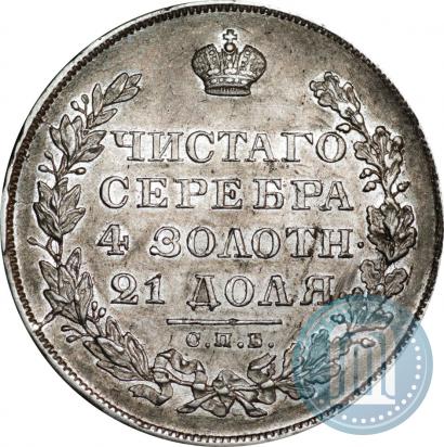 Фото 1 рубль 1829 года СПБ-НГ 
