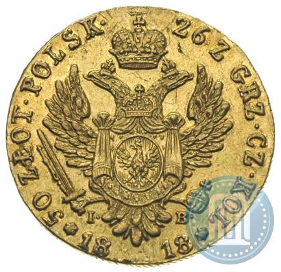Picture 50 złotych 1818 year IB 