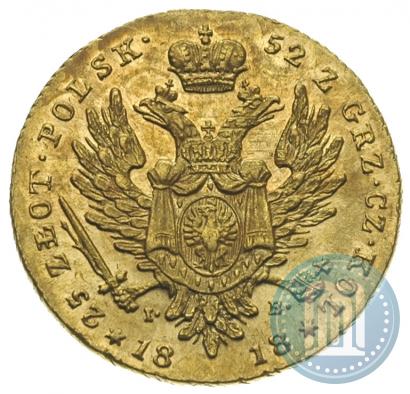 Picture 25 złotych 1818 year IB 