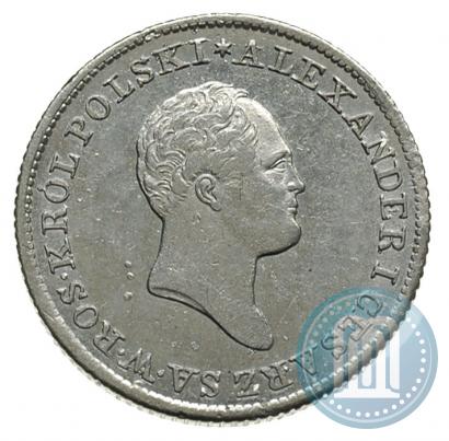 Picture 1 złoty 1825 year IB 
