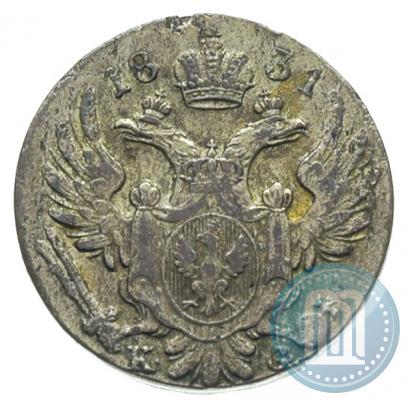 Picture 10 groszy 1831 year KG 