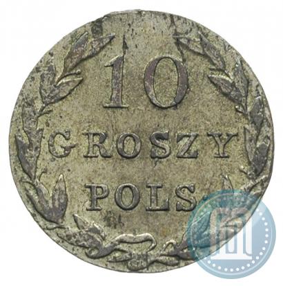 Picture 10 groszy 1831 year KG 