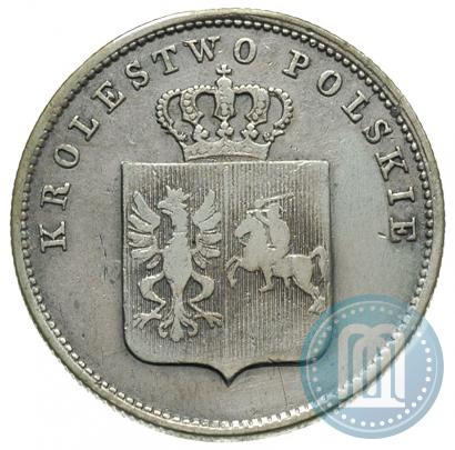 Picture 2 złote 1831 year KG "Polish uprising"