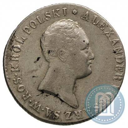 Фото 2 злотых 1816 года IB 