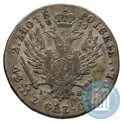 Picture 2 złote 1819 year IB 