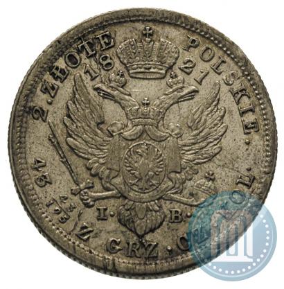 Picture 2 złote 1821 year IB 
