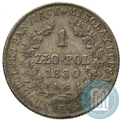 Picture 1 złoty 1830 year FH 