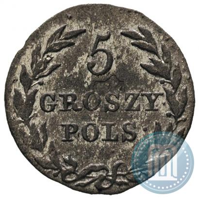Picture 5 groszy 1816 year IB 