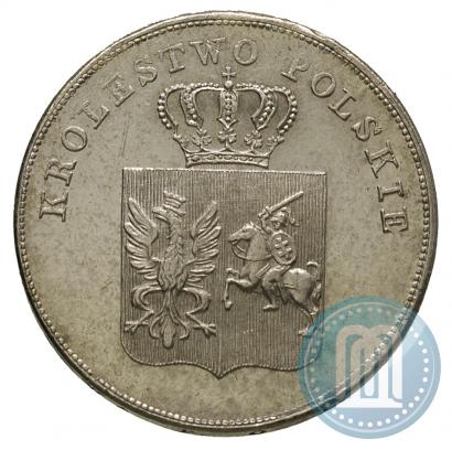 Picture 5 złotych 1831 year KG "Polish uprising"