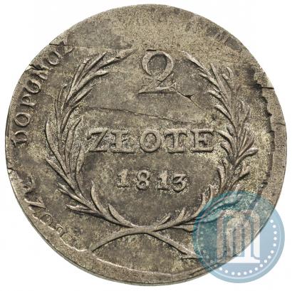 Picture 2 złote 1813 year  