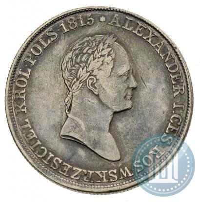 Picture 5 złotych 1831 year KG 