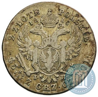 Picture 2 złote 1816 year IB 
