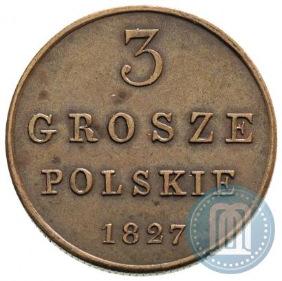 Picture 3 grosze 1827 year FH 