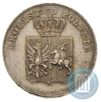 Picture 5 złotych 1831 year KG "Polish uprising"