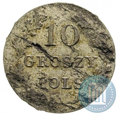 Picture 10 groszy 1831 year KG "Polish uprising"