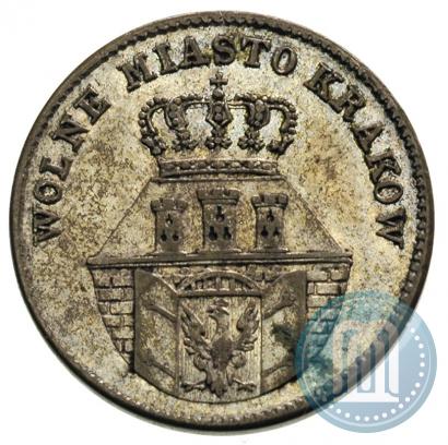 Picture 10 groszy 1835 year  "Free city of Kraków"