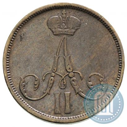 Фото 1 копейка 1864 года ВМ 