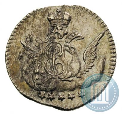 Фото 5 копеек 1756 года СПБ 