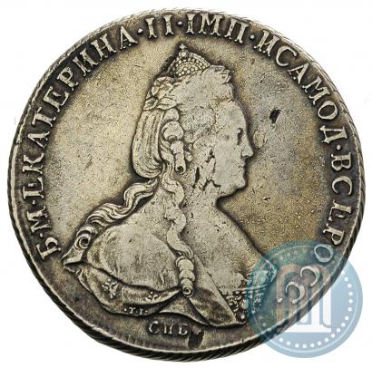 Picture 1 rouble 1786 year СПБ-ЯА 