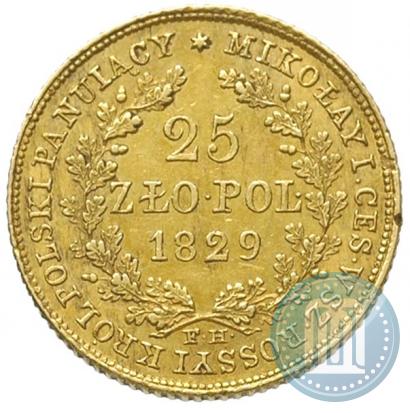 Picture 25 złotych 1829 year FH 