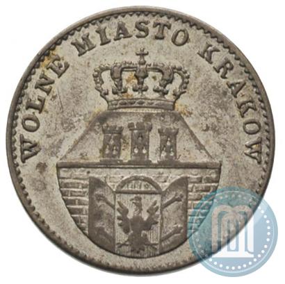 Фото 5 грошей 1835 года  "Свободный город Краков"