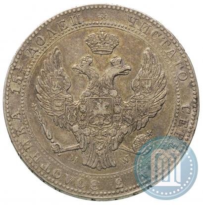 Picture 3/4 roubles - 5 złotych 1840 year MW 
