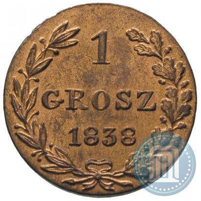 Фото 1 грош 1838 года MW 