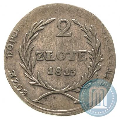 Picture 2 złote 1813 year  
