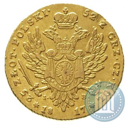 Picture 25 złotych 1817 year IB 