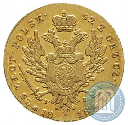 Picture 25 złotych 1818 year IB 