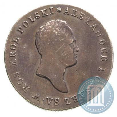 Picture 5 złotych 1816 year IB 