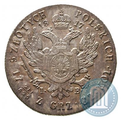 Picture 5 złotych 1817 year IB 