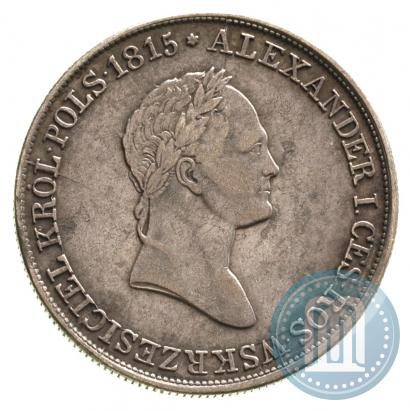 Picture 5 złotych 1831 year KG 
