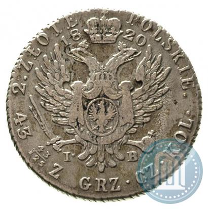 Picture 2 złote 1820 year IB 
