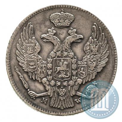 Picture 30 kopecks - 2 złotych 1839 year MW 