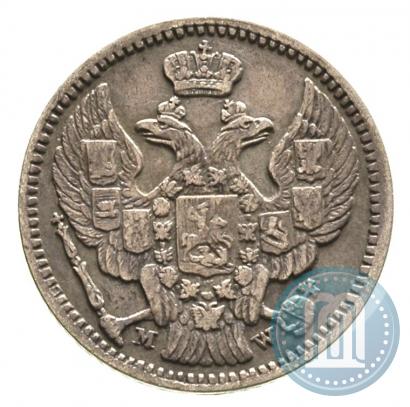 Picture 20 kopecks - 40 groszy 1850 year MW 
