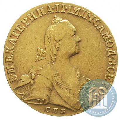Picture 10 roubles 1766 year СПБ 