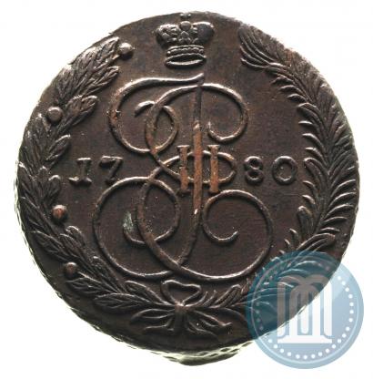 Фото 5 копеек 1780 года ЕМ 