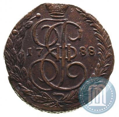 Picture 5 kopecks 1788 year ЕМ 