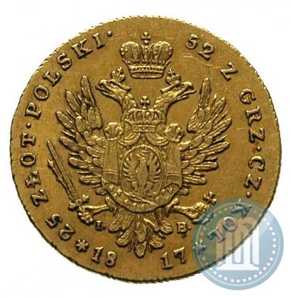 Picture 25 złotych 1817 year IB 