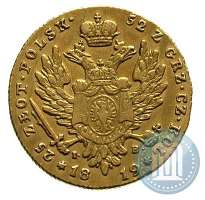 Picture 25 złotych 1819 year IB 
