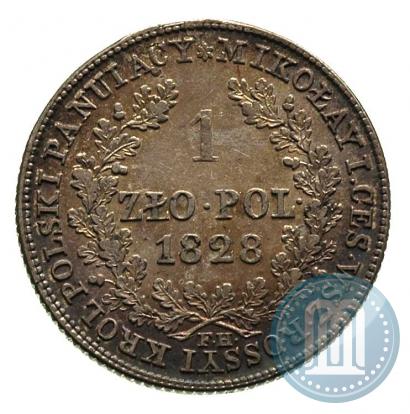 Picture 1 złoty 1828 year FH 