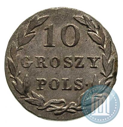 Фото 10 грошей 1830 года KG 