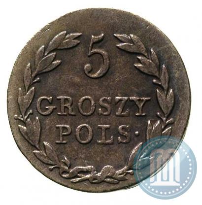 Фото 5 грошей 1829 года FH 